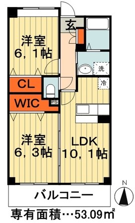 フルハウスIIIの物件間取画像